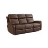 Nelly 3 Seater Electric Recliner Brown