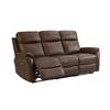 Nelly 3 Seater Electric Recliner Brown