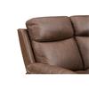 Nelly Corner Group Electric Recliner Brown