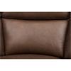 Nelly Corner Group Electric Recliner Brown