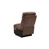 Nelly Armless Sectional Brown