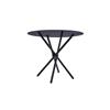 Opal Dining Table 900 Black