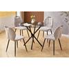 Opal Dining Table 900 Black