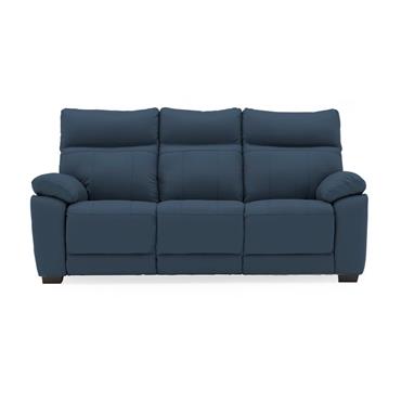 Bordeaux 3 Seater Fixed Indigo