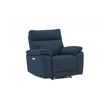 Bordeaux Recliner Electric Indigo