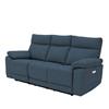 Bordeaux 3 Seater Electric Recliner Indigo