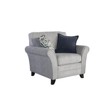 Penelope Chair Fixed Silver
