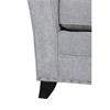 Penelope 2 Seater Fixed Silver