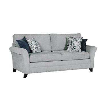 Penelope 3 Seater Fixed Silver