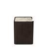 Rhea Bedside Table 2 Drawer Ebony