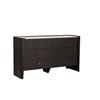 Rhea Dressing Chest 6 Drawer Ebony