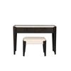 Rhea Dressing Stool Ebony