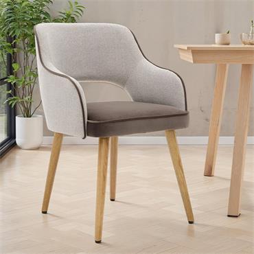 Raven Dining Chair Brown