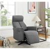 Reece Electric Reclining Accent Chair Charcoal