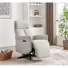 Reece Electric Reclining Accent Chair Stone