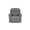 Rusto Chair Electric Recliner Charcoal Fabric