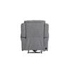 Rusto Chair Electric Recliner Charcoal Fabric