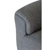 Rusto Chair Electric Recliner Charcoal Fabric