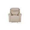 Rusto Chair Electric Recliner Mushroom Fabric