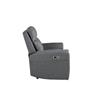 Rusto 2 Seater Electric Recliner Charcoal Fabric