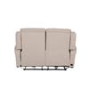 Rusto 2 Seater Electric Recliner Mushroom Fabric