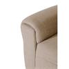 Rusto 2 Seater Electric Recliner Mushroom Fabric