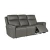 Rusto 3 Seater 2 Electric recliner Ash