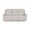 Rusto 3 Seater 2 Electric recliner Stone