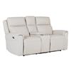 Rusto 2 Seater Electric recliner plus Console Sectional Stone