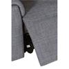 Rusto Corner Group Electric Recliner (4pcs) Charcoal Fabric