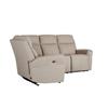 Rusto Corner Group Electric Recliner (4pcs) Mushroom Fabric