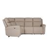 Rusto Corner Group Electric Recliner (4pcs) Mushroom Fabric