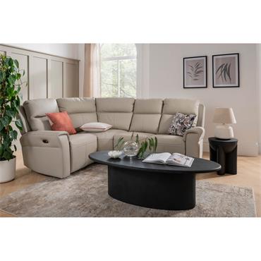 Rusto Corner Group Electric Recliner Stone (4 Pcs)