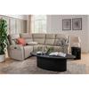 Rusto Corner Group Electric Recliner Stone (4 Pcs)