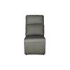 Rusto Armless Sectional Ash Leather