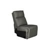 Rusto Armless Sectional Ash Leather