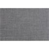 Rusto Armless Sectional Charcoal Fabric
