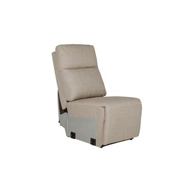 Rusto Armless Sectional Mushroom Fabric