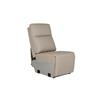 Rusto Armless Sectional Mushroom Fabric