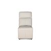Rusto Armless Sectional Stone Leather