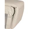 Rusto Armless Sectional Stone Leather
