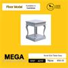 Scroll GREY END TABLE