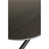 Saggart Dining Table Oval 1600mm Smoke