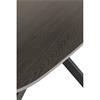 Saggart Dining Table Oval 1600mm Smoke