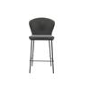 Sylvie Counter Stool Dark Grey