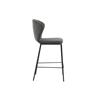 Sylvie Counter Stool Dark Grey