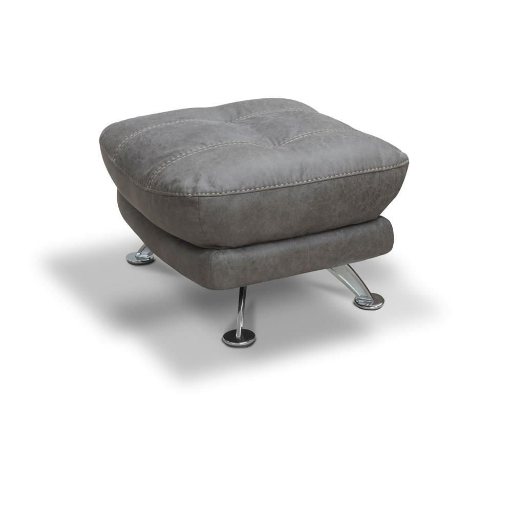 Armani Footstool Dark Grey Castle Davitt Furniture Ireland
