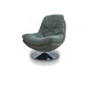 Armani Swivel Chair Sage Green Fabric
