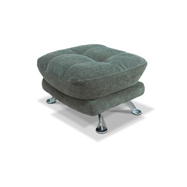 Armani Footstool Sage Green Fabric