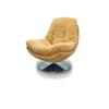 Armani Swivel Chair Ochre Fabric